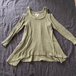 Olive green sweater